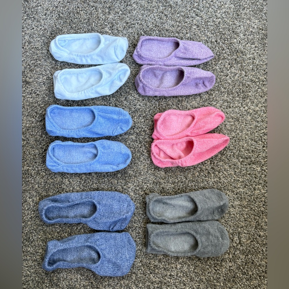 New Colorful No-Show Socks Set